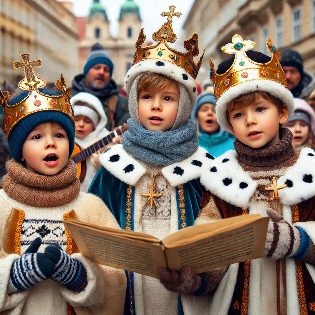 Traditions tchèques de Noël l'épiphanie